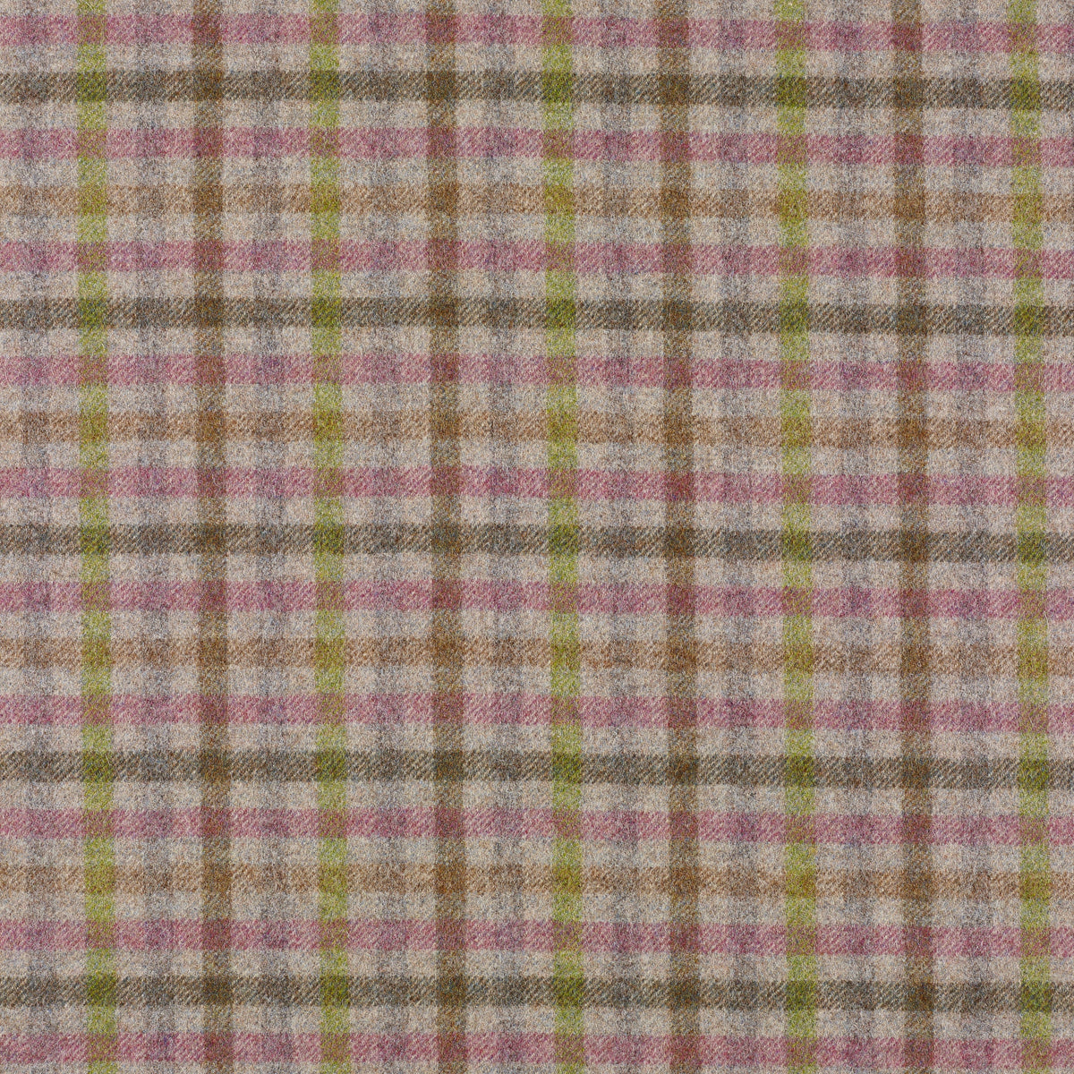 Bibury Wool Fabric by Abraham Moon Heather