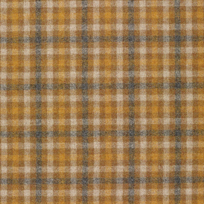 Bibury Wool Fabric by Abraham Moon Mustard