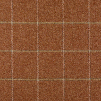 Kingham Wool Fabric by Abraham Moon Red Earth