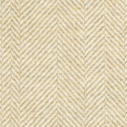 Glen Clova Wool Fabric by Abraham Moon Yellow