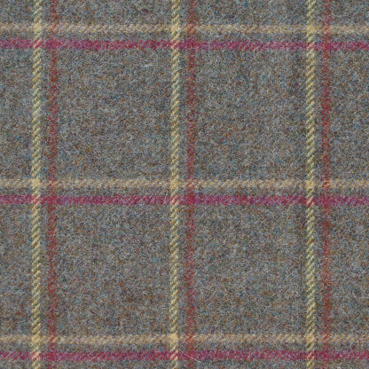 Glen Lyon Wool Fabric by Abraham Moon Heather