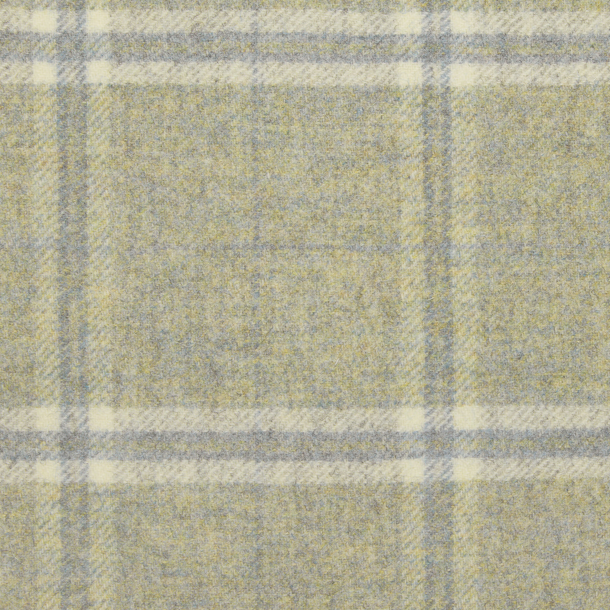 Windowpane Wool Fabric by Abraham Moon Onyx