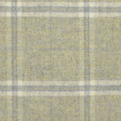 Windowpane Wool Fabric by Abraham Moon Onyx