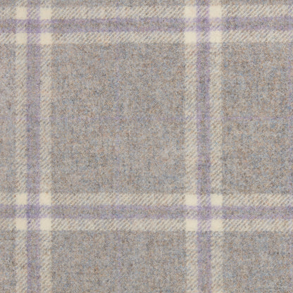Windowpane Wool Fabric by Abraham Moon Marble