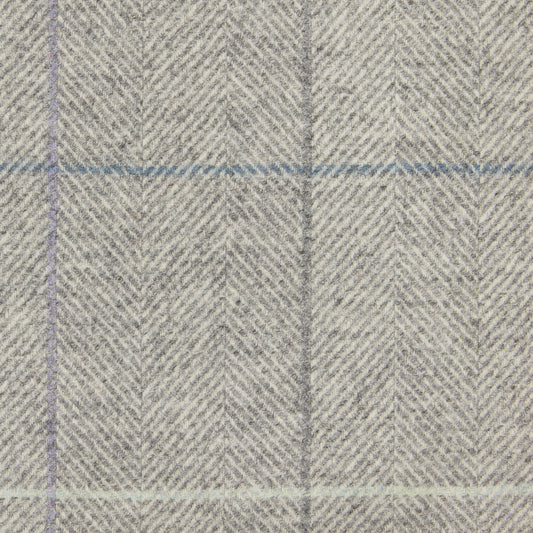Herringbone Pane Wool Fabric by Abraham Moon Marble