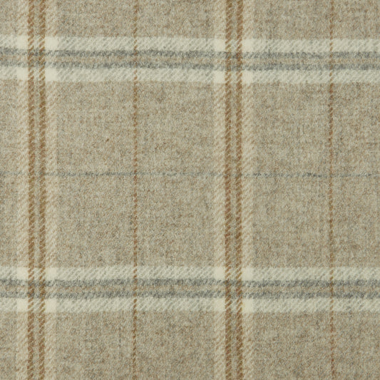 Nevis Wool Fabric by Abraham Moon Natural
