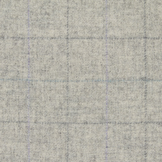 Multipane Wool Fabric by Abraham Moon Limestone