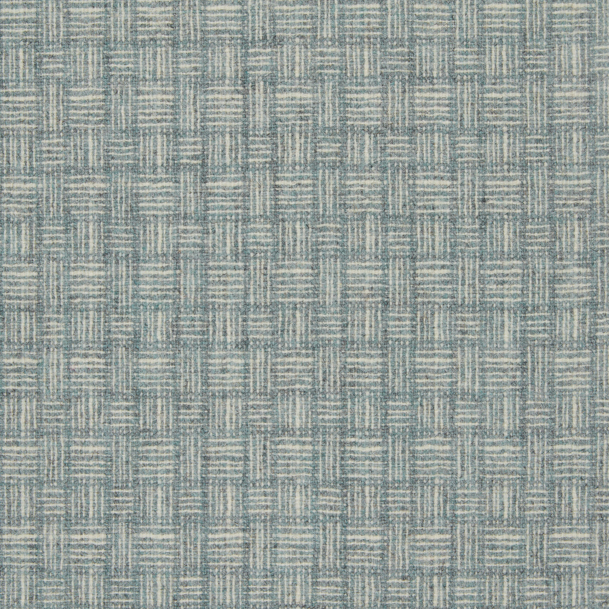 Basket Wool Fabric by Abraham Moon Slate