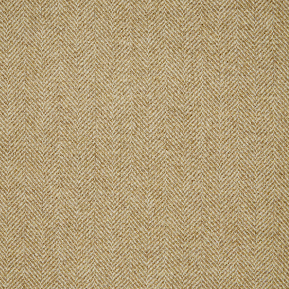 Herringbone Wool Fabric by Abraham Moon Natural