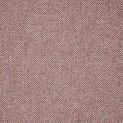 Herringbone Wool Fabric by Abraham Moon Pink