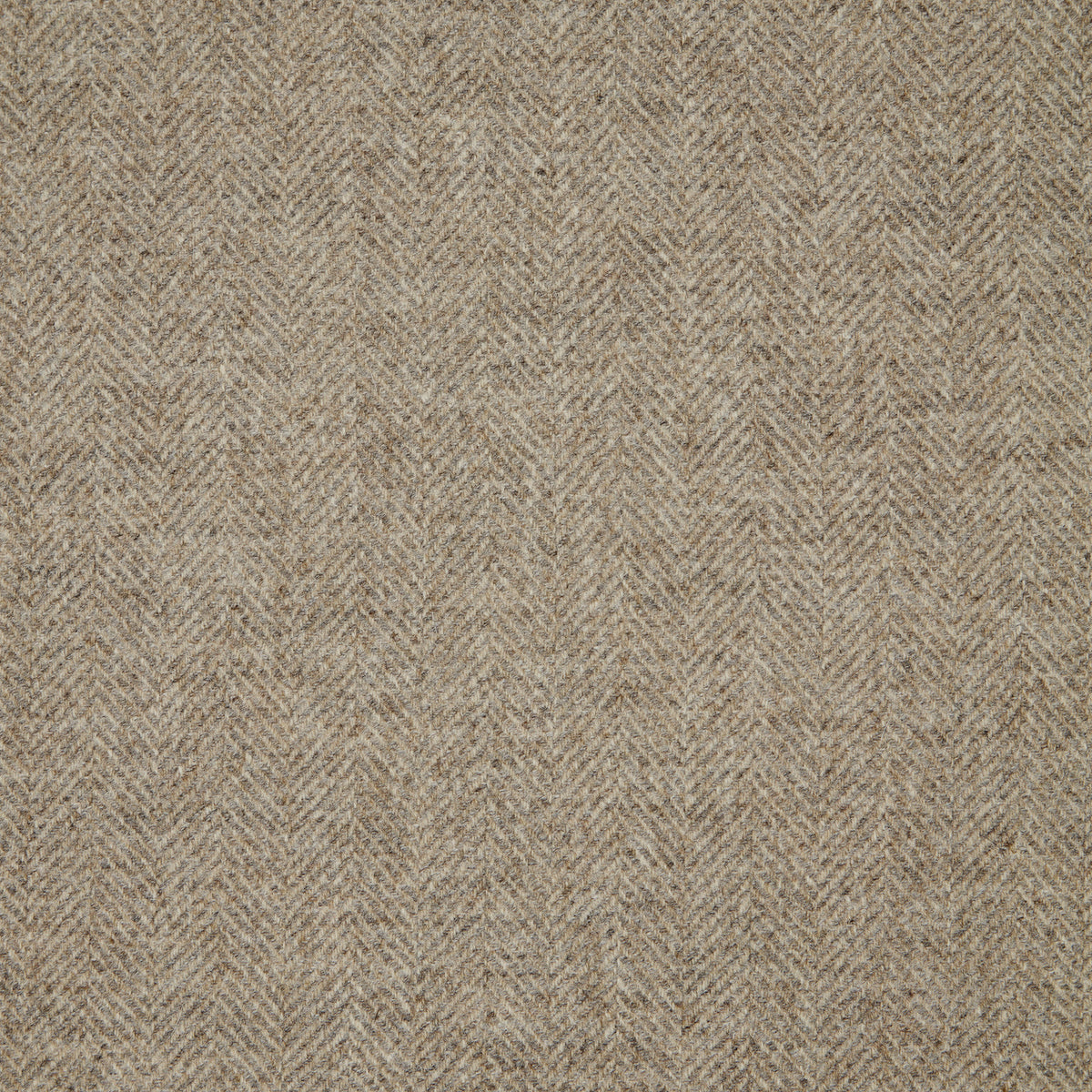Herringbone Wool Fabric by Abraham Moon Silt