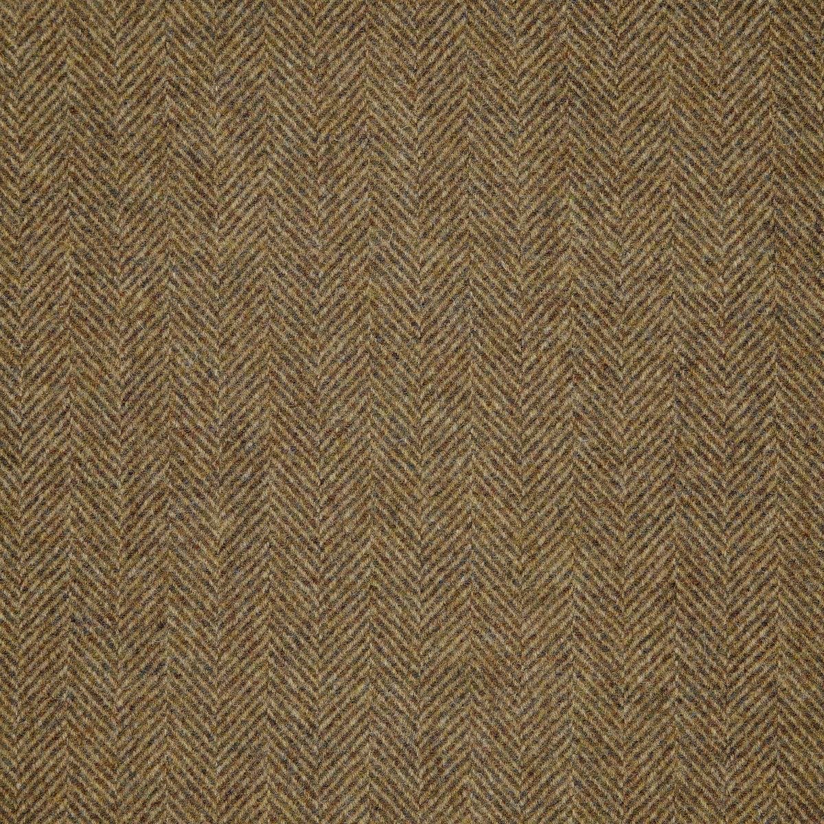 Herringbone Wool Fabric by Abraham Moon Gorse