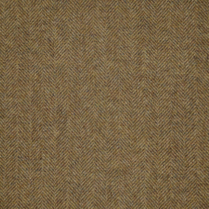 Herringbone Wool Fabric by Abraham Moon Gorse