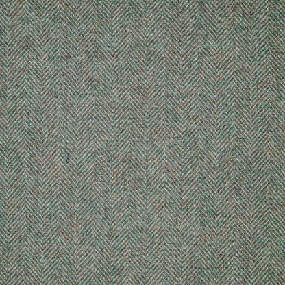 Herringbone Wool Fabric by Abraham Moon Sea