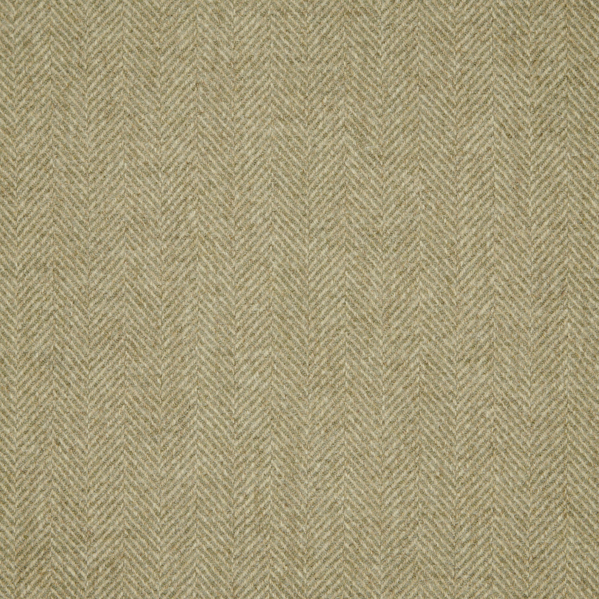 Herringbone Wool Fabric by Abraham Moon Fern
