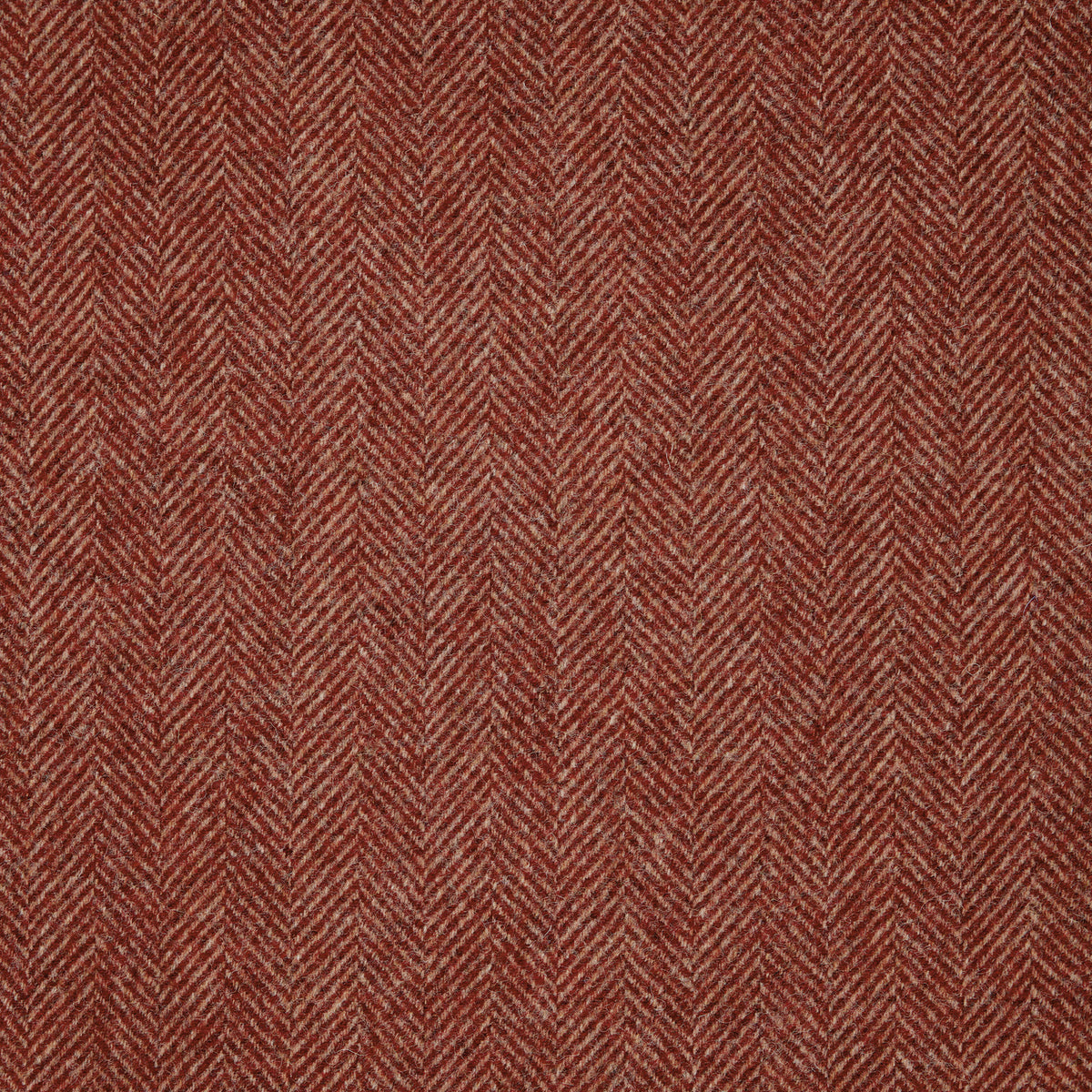 Herringbone Wool Fabric by Abraham Moon Rouge