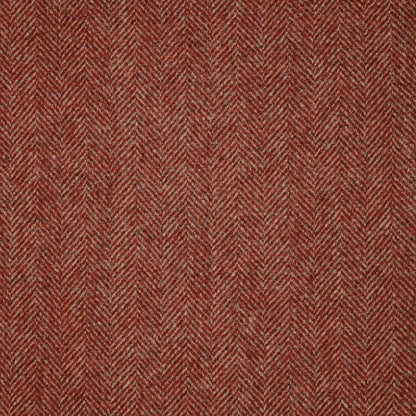 Herringbone Wool Fabric by Abraham Moon Rouge