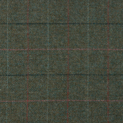 Rosa Wool Fabric by Abraham Moon Jade