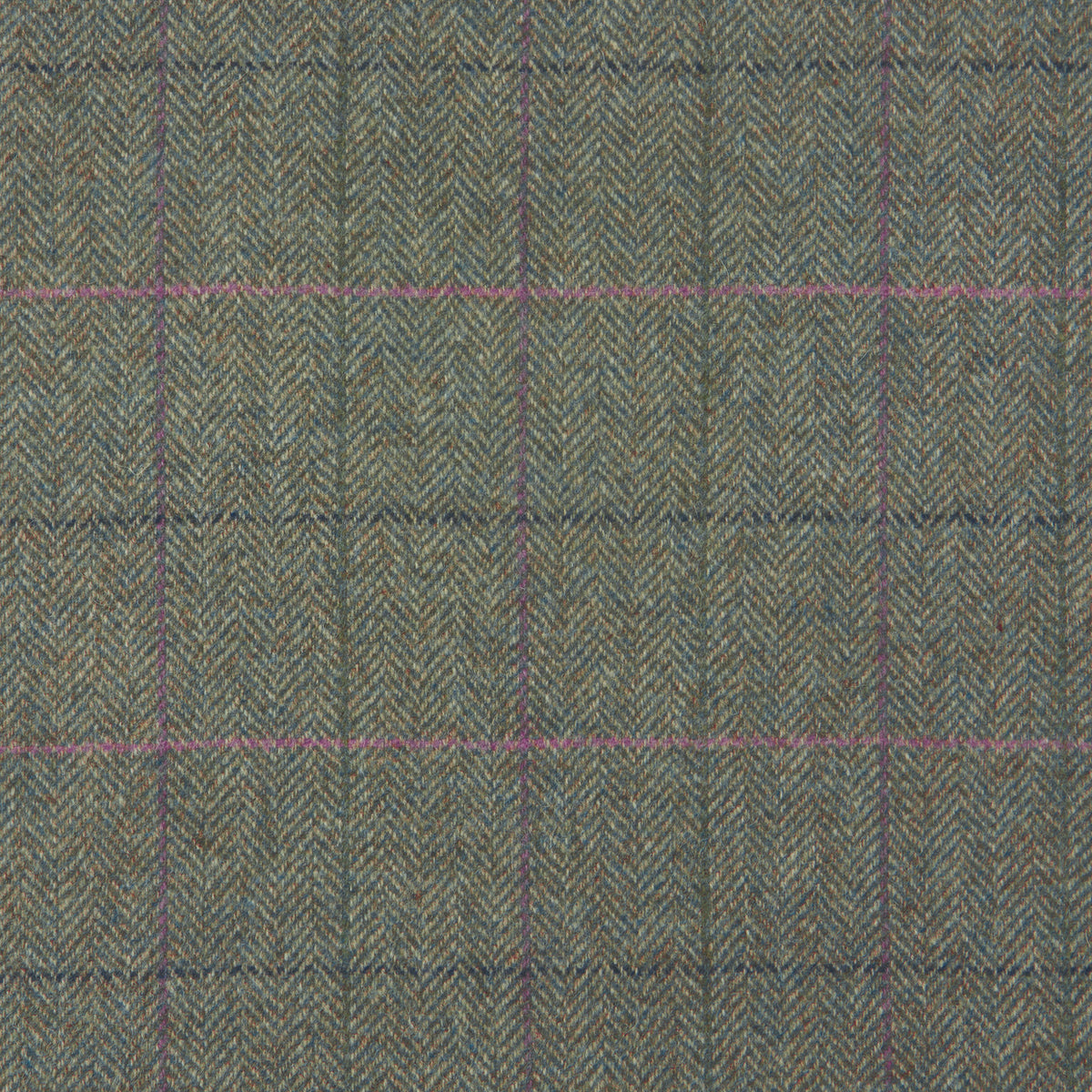 Rosa Wool Fabric by Abraham Moon Teal