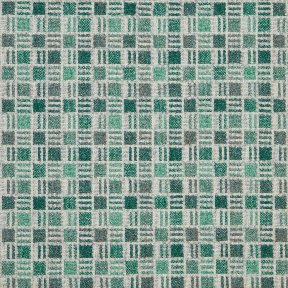 Pompidou Wool Fabric by Abraham Moon Teal