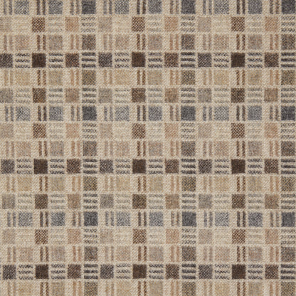 Pompidou Wool Fabric by Abraham Moon Natural