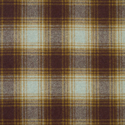 Campbell Wool Fabric by Abraham Moon Ochre