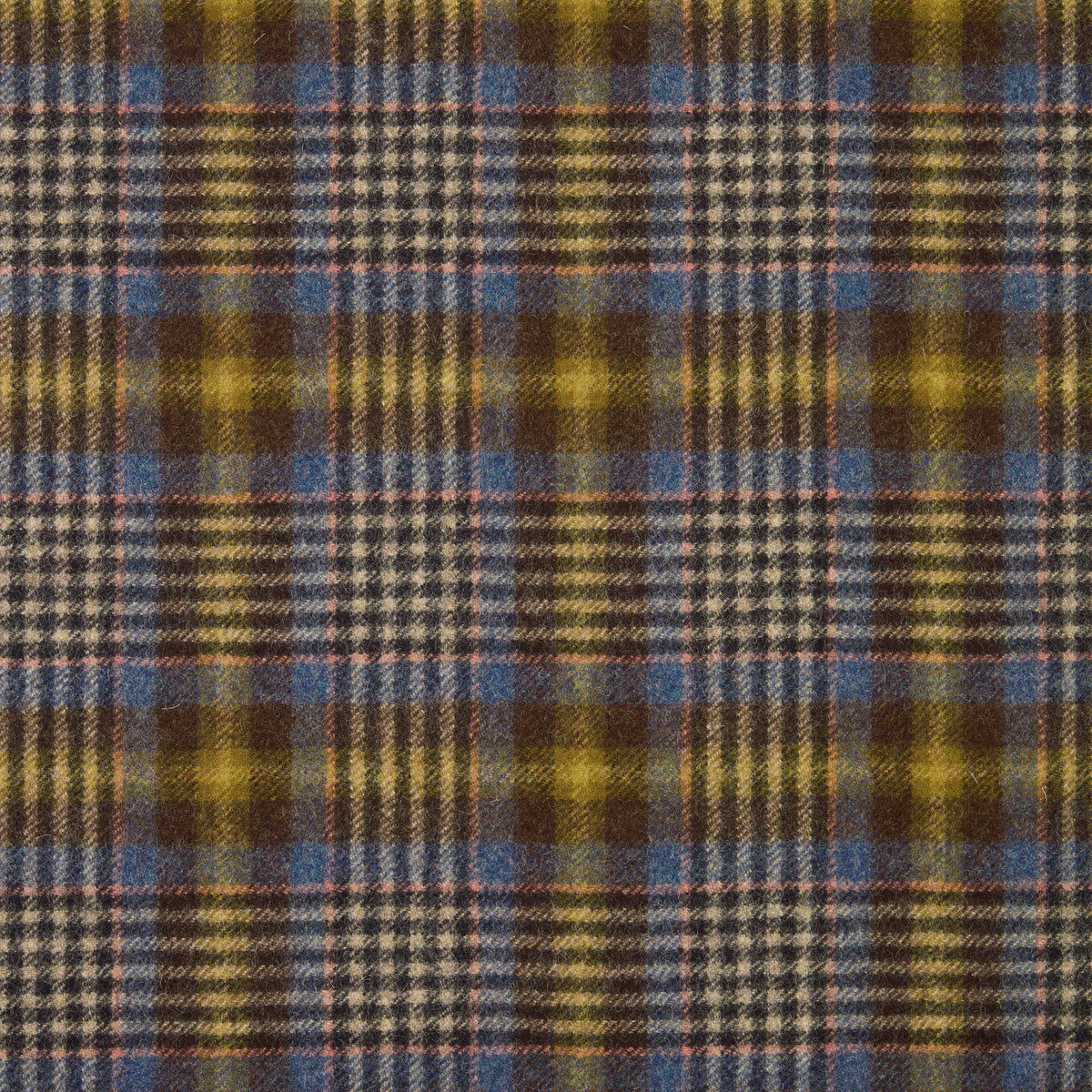 Woolf Wool Fabric by Abraham Moon Ochre
