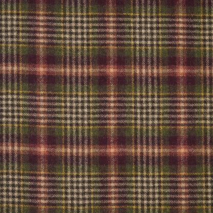 Woolf Wool Fabric by Abraham Moon Evergreen
