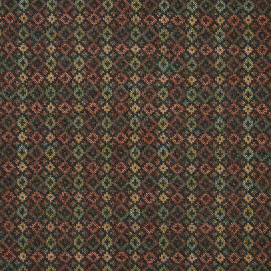 Franklin Wool Fabric by Abraham Moon Evergreen