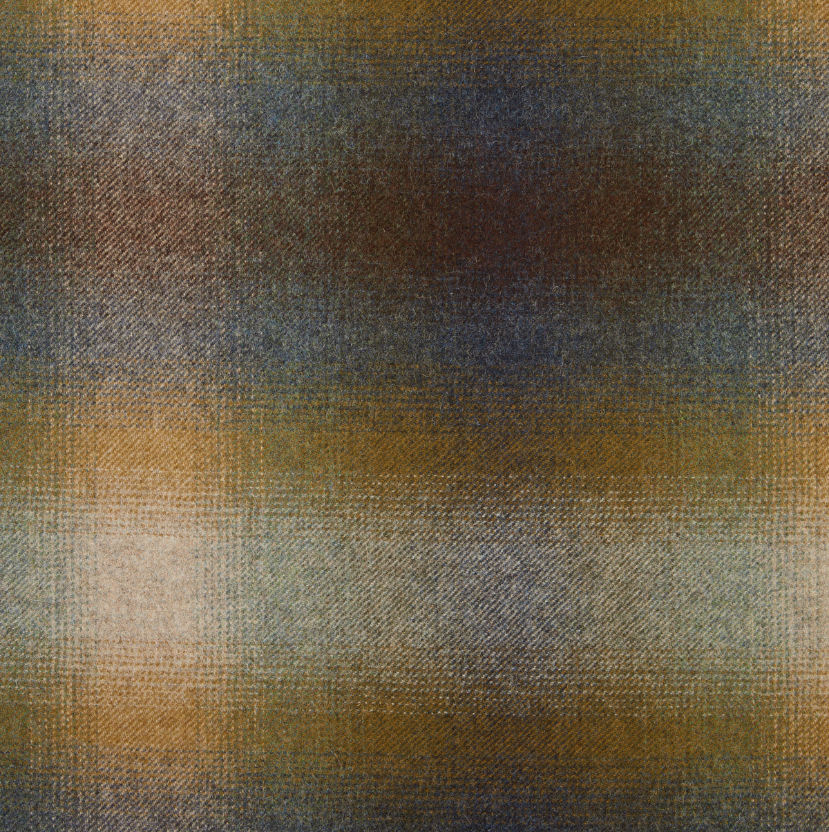 Collins Wool Fabric by Abraham Moon Ochre