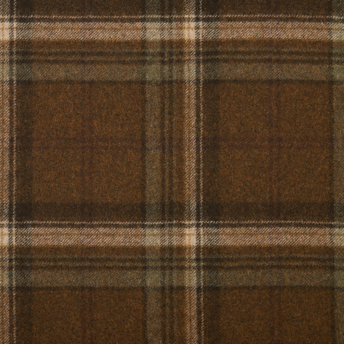 Holmes Wool Fabric by Abraham Moon Ochre