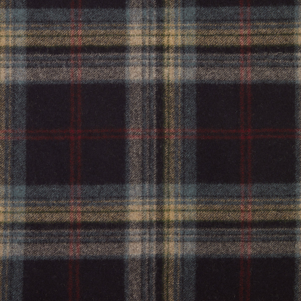Holmes Wool Fabric by Abraham Moon Indigo
