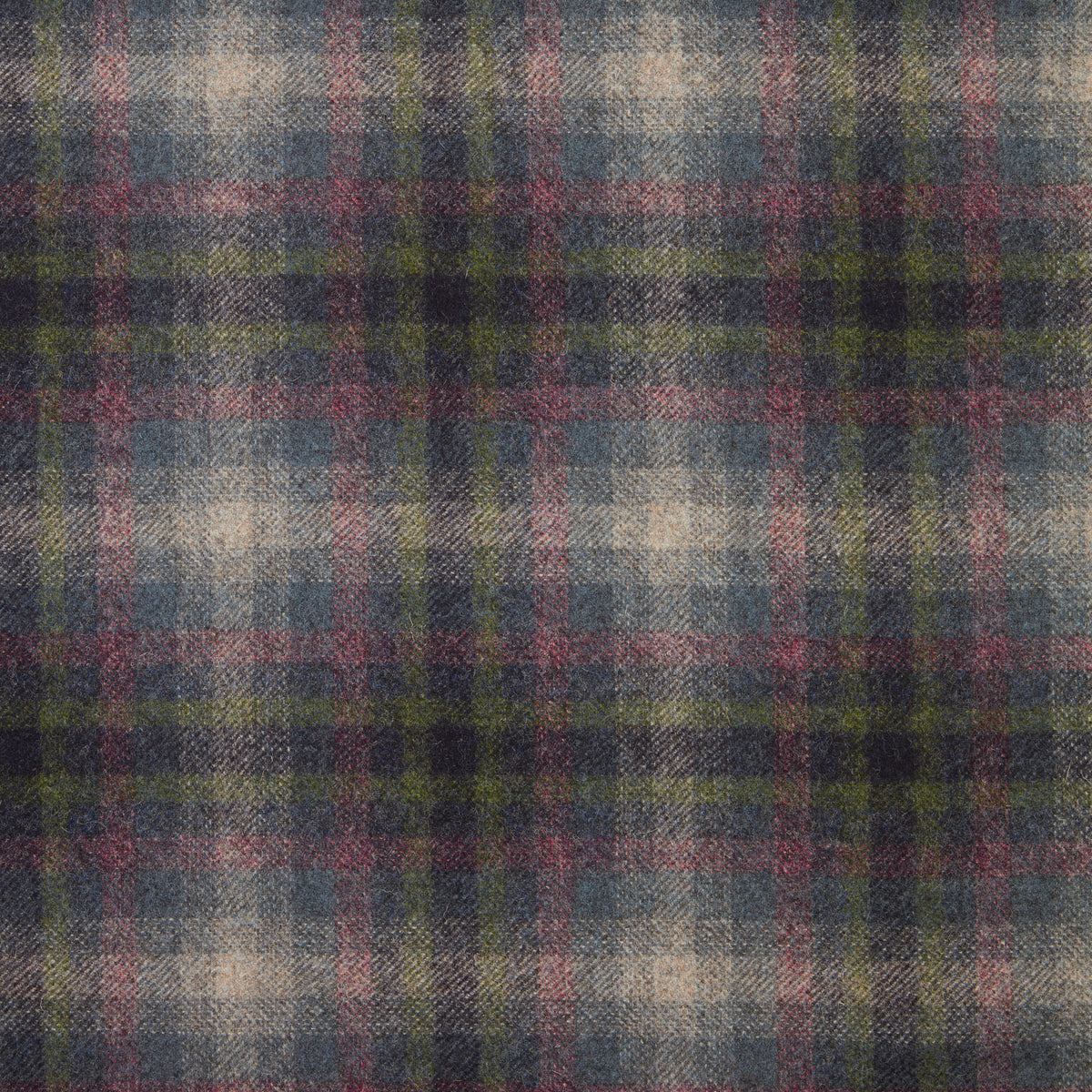 Archer Wool Fabric by Abraham Moon Indigo