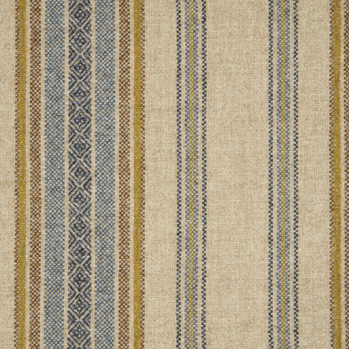 Blenheim Wool Fabric by Abraham Moon Natural Denim