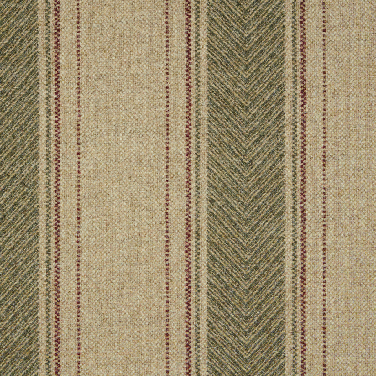 Regency Wool Fabric by Abraham Moon Natural Olive