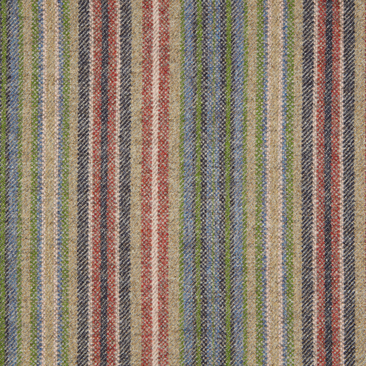Burleigh Wool Fabric by Abraham Moon Blue Rouge