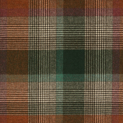 Brunel Wool Fabric by Abraham Moon Evergreen