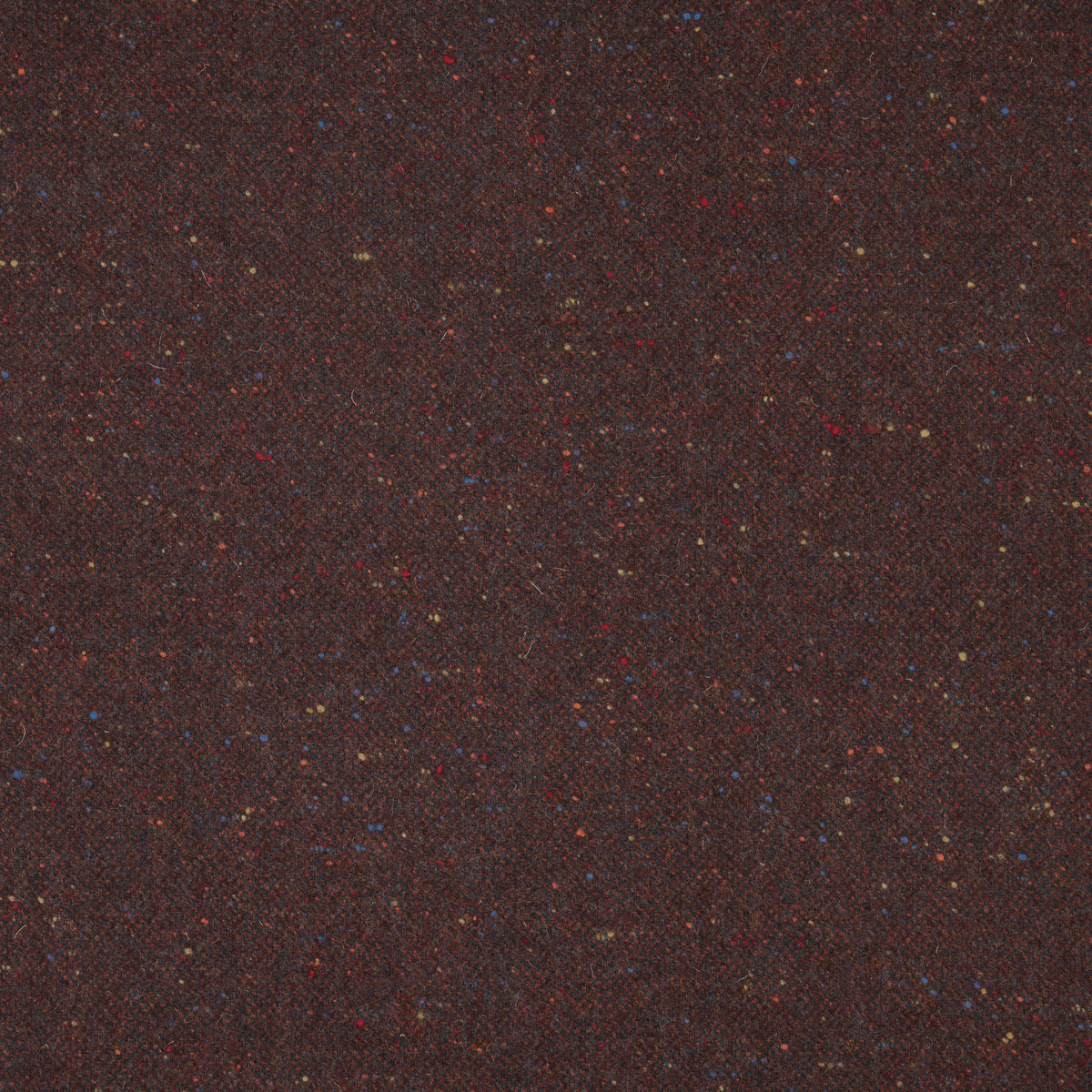 Donegal Wool Fabric by Abraham Moon Burgundy