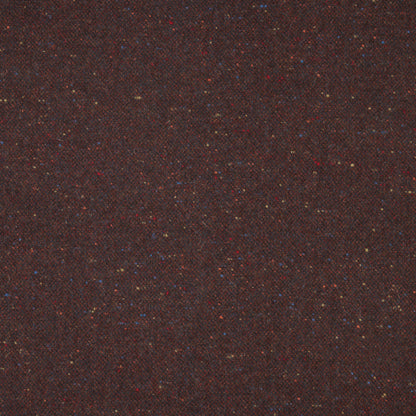 Donegal Wool Fabric by Abraham Moon Burgundy