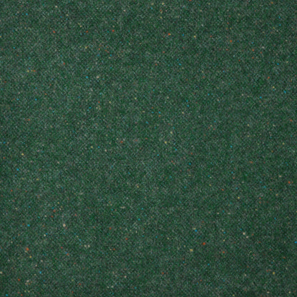 Donegal Wool Fabric by Abraham Moon Emerald