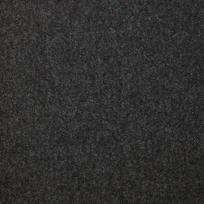 Donegal Wool Fabric by Abraham Moon Charcoal