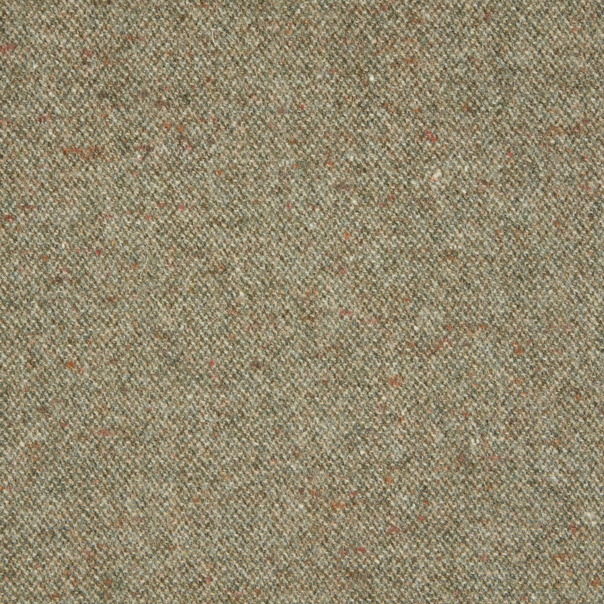 Donegal Wool Fabric by Abraham Moon Olive