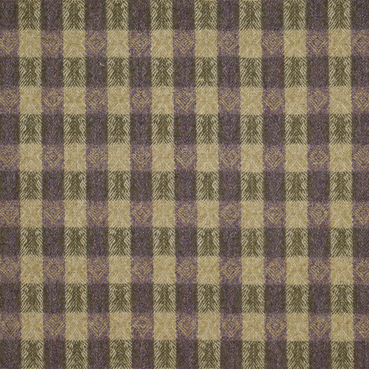 Oakes Wool Fabric by Abraham Moon Lavender
