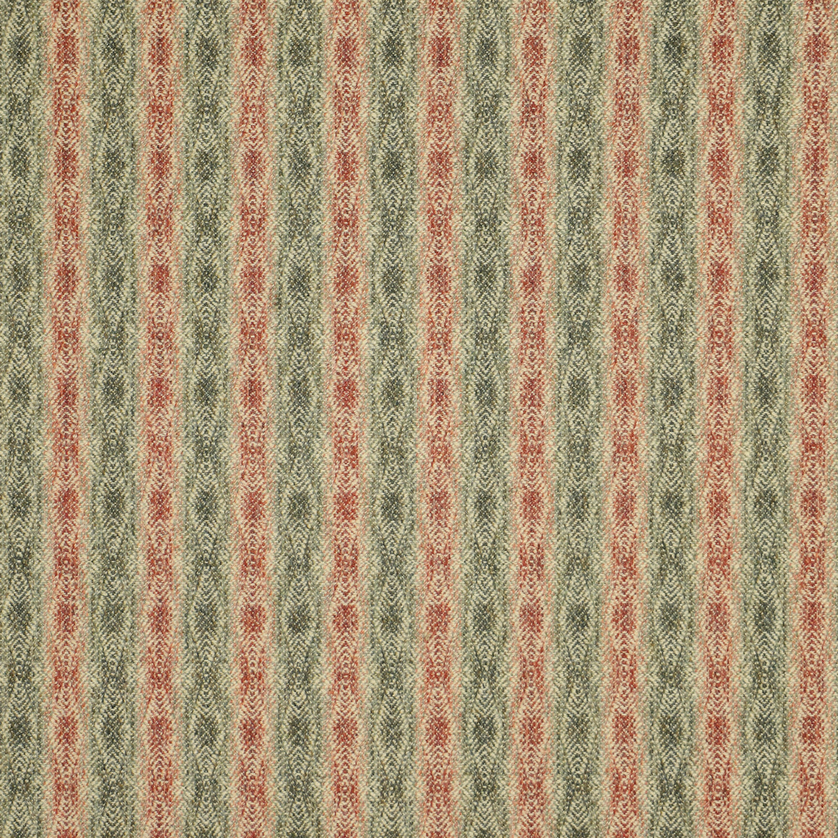 Netherfield Wool Fabric by Abraham Moon Sage Red