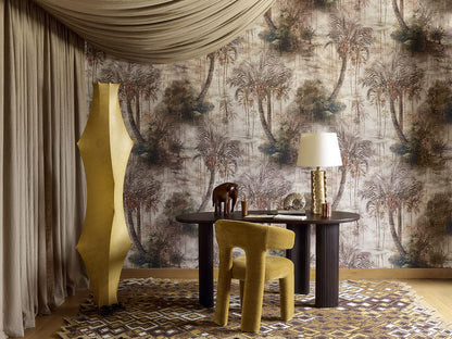 Ubari Wallpaper by Pierre Frey shown in a room setting (view 2)