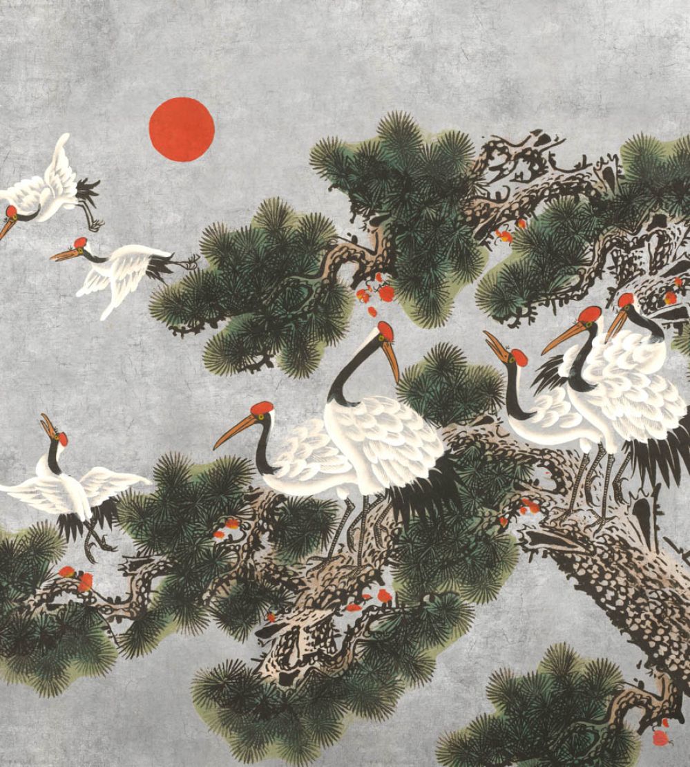 Ukiyo Mural by Coordonne Chia Seed