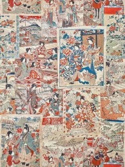 Ukiyoe Fabric by Pierre Frey in Original (F3795001)