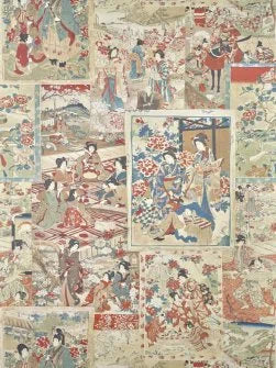 Ukiyoe Wallpaper by Pierre Frey in Original (FP047001)