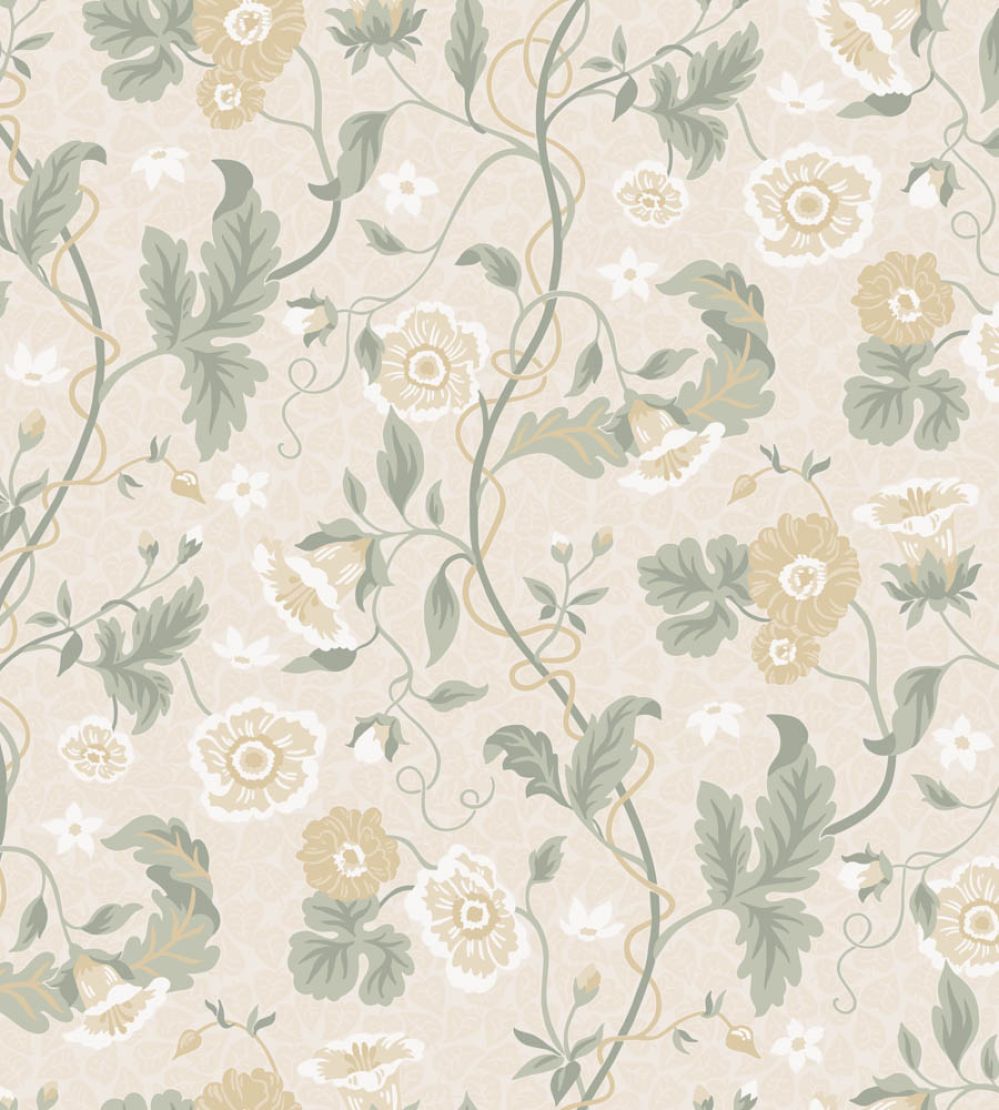 Ulla Wallpaper by Sandberg Sandstone