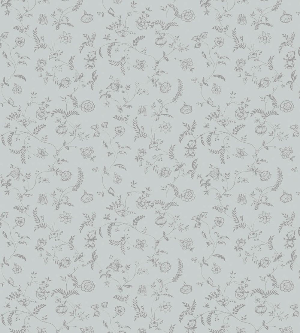 Uppark Wallpaper by Farrow & Ball Skylight / De Nimes